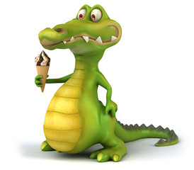 Fun crocodile