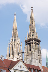 Fototapeta na wymiar Regensburg Cathedral
