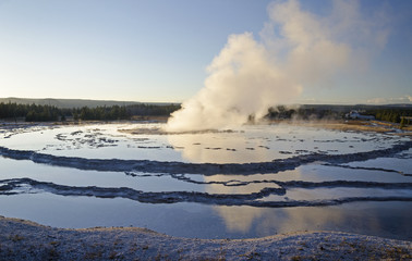 Yellowstone Park - Geysir