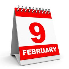 Calendar. 9 February.