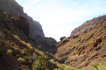 Fototapeta premium mountain landscapes of gorges maska