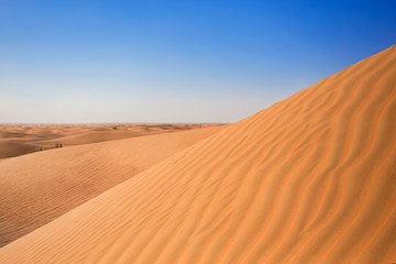 Fototapeta na wymiar Desert sand hills