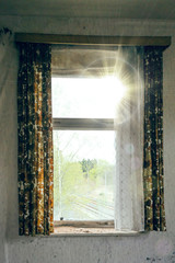 Window with sunlight