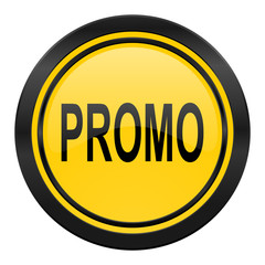 promo icon, yellow logo,