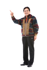 스튜디오 안 할아버지