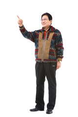 스튜디오 안 할아버지