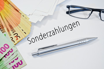 Sonderzahlungen