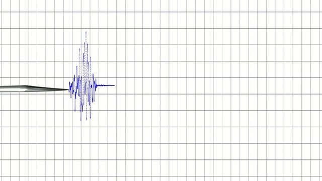 Earthquake seismograph
