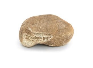 stone on white background
