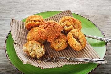 polpette ripiene di grano saraceno