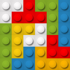 Color constructor blocks seamless background