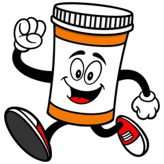 Pill Bottle Running