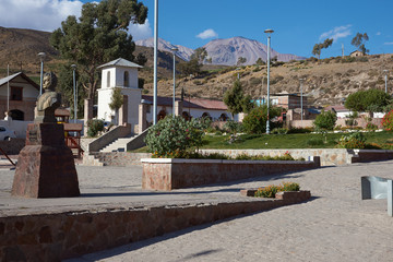 Obraz premium Plaza de Armas in Putre