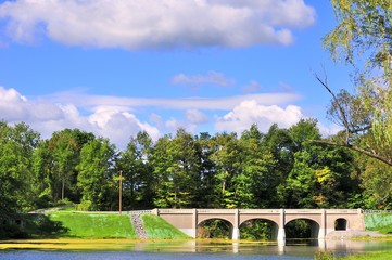 Naklejka premium Country Park Bridge