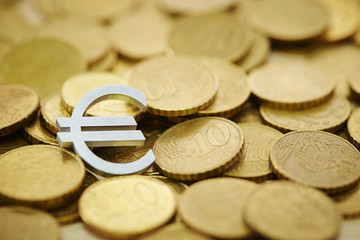 Euro coins