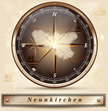 Karte von Neunkirchen