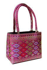 Oriental embroidered handbag