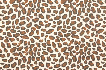 Leopard fabric background