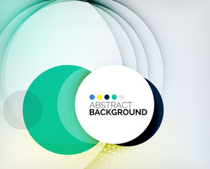 Color circles composition