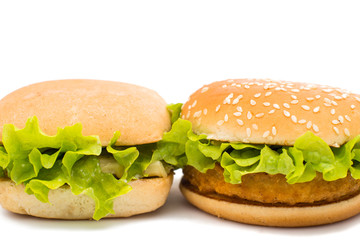 Big hamburger