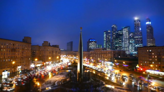 Area Dorogomilovskaya Zastava  Moscow, Kutuzov Avenue