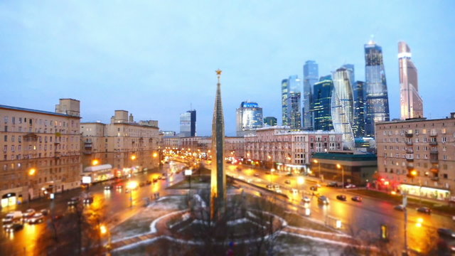 Area Dorogomilovskaya Zastava  Moscow, Kutuzov Avenue