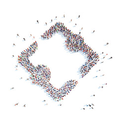 People in the form of mans.