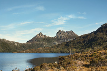 Cradlel Mountain in Tasmania