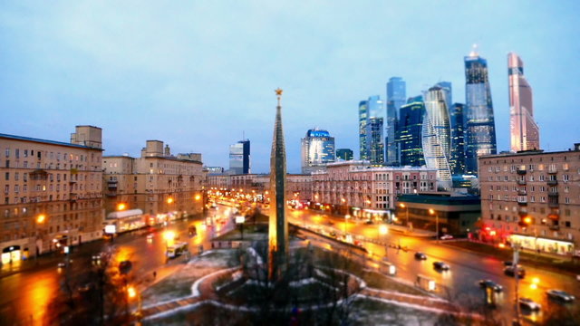 Area Dorogomilovskaya Zastava  Moscow, Kutuzov Avenue