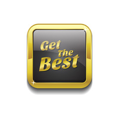 Get The Best Gold Vector Icon Button