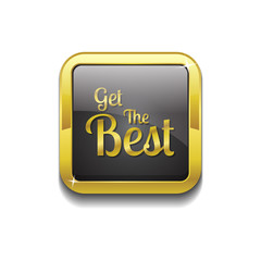 Get The Best Gold Vector Icon Button