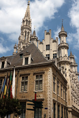 Fototapeta na wymiar Building in Brussels Belgium