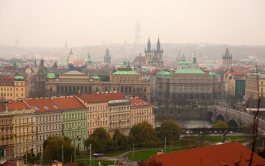 Fototapeta na wymiar Prague - Panorama