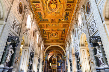 Naklejka premium Lateran Basilica, Rome, Italy