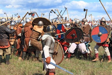 Medieval battle show Voinovo Pole (Warriors' Field)