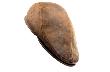 leather cap