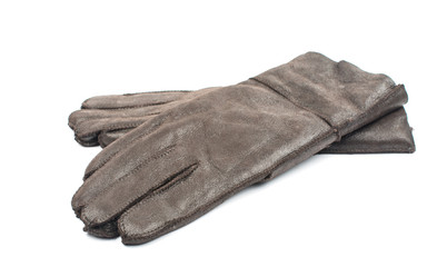 leather gloves