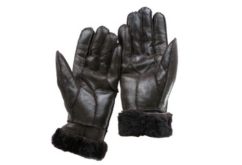 leather gloves