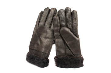 leather gloves