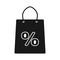 The shopping bag icon