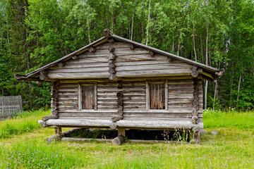 wooden barn