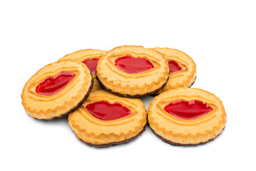 biscuit with jelly filling