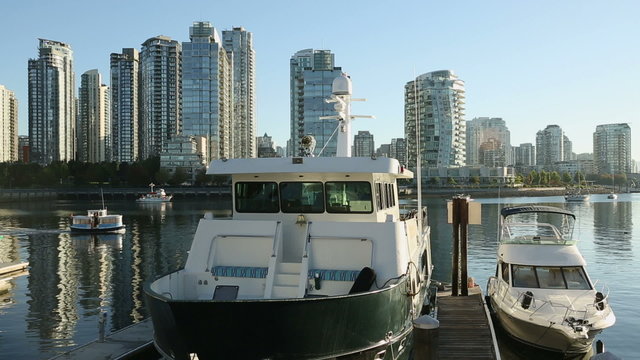 Vancouver Marina, Yaletown View