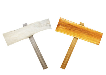 wooden sign to place text