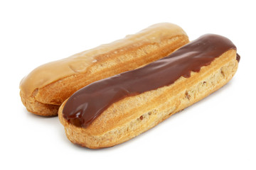 Eclairs café et chocolat