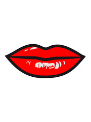 mouth girl female lips