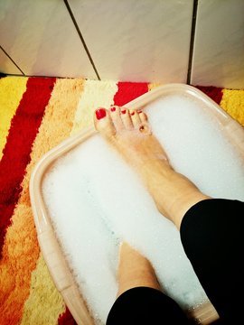 F&uuml;&szlig;e baden
