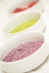 Different colourful spices