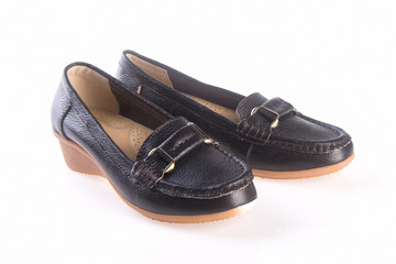 shoe. woman shoe on a background