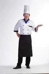 스튜디오 안의 남자, 여자 제빵사